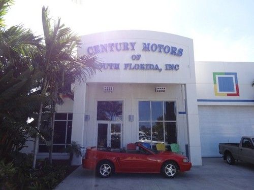 2003 ford mustang 2dr convertible 3.8l v6 auto low mileage leather loaded