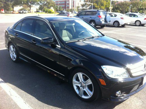 2010 mercedes-benz c300, black exterior