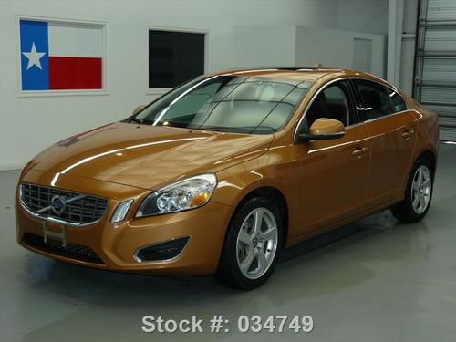2012 volvo s60 t5 sunroof leather alloys only 30k miles texas direct auto