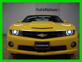 2012 chevrolet camaro 2ss, 6.2l, automatic, yellow, 1-owner