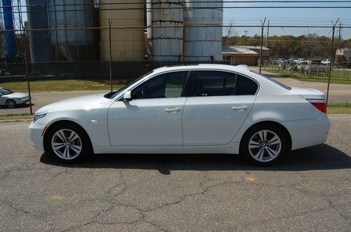 2010 bmw 528i bmw certified car with fully transferrable factory warranty white