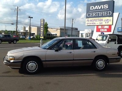 1993 78086 miles low miles sedan 4dr custom 3.8l v6 auto beige tan gold cloth