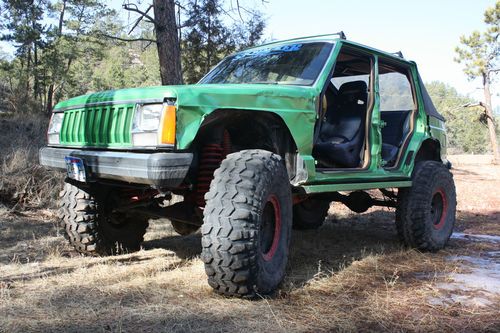 Jeep rock crawler mud buggy