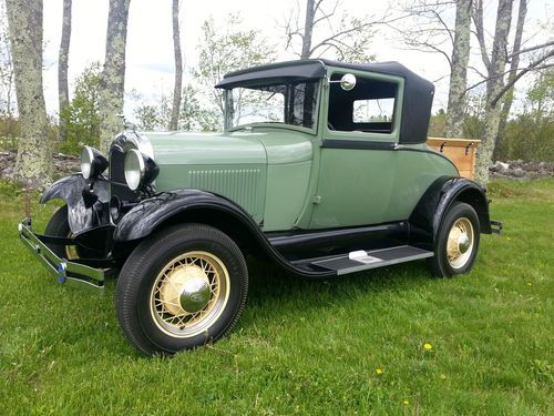 1929 ford model a sport coupe utility body, truck