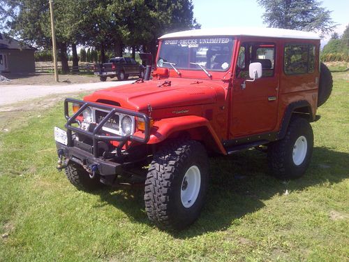 1980 toyota landcruiser bj42 turbo diesel rare and unreal shape