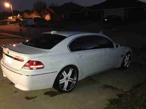 Find Used 2003 Bmw 745li Custom Sued Interior 22 Quot Rims