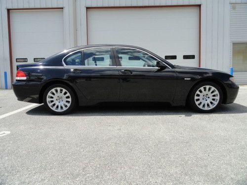 2002 bmw 745i best color combo black on black