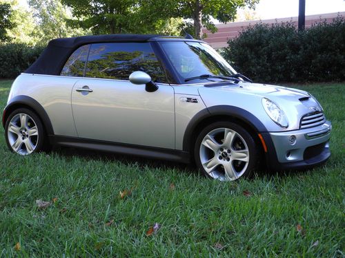2005 mini cooper s convertible with many upgades