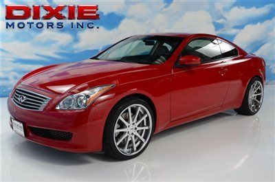 Infiniti g37 journey coupe leather brand new tsw wheels tires low miles spoiler