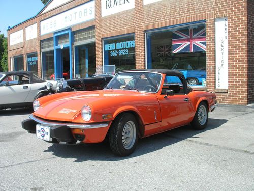 1978 triumph spitfire 1500 with overdrive