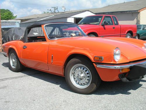 Used Cars Roanoke Va >> Find used 1978 Triumph Spitfire 1500 with overdrive in ... Used Cars Roanoke Va >> Find used 1978 Triumph Spitfire 1500 with overdrive in ...