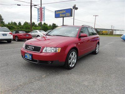 03 awd import sunroof leather low miles red wagon inspected warranty we finance