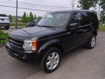 2009 lr3 black with ebony leather heated front and rear seats 6 disc cd changer