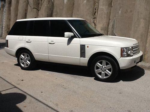 2005 land rover range rover hse