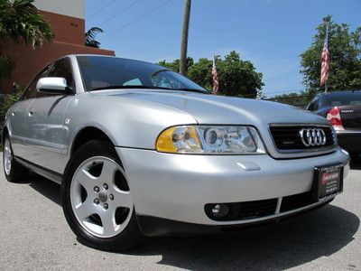 Awd v6 a4 leather sunroof cd changer extra clean 1-owner carfax guarantee