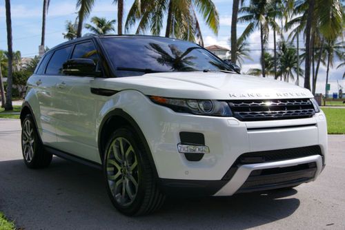 2012 land rover evoque dynamic package