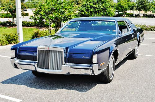 Absolutley amazing 72 lincoln mark iv with just 39,704 miles best year of mark's