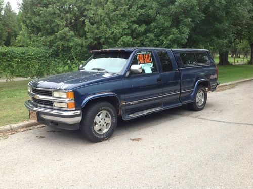 1994 chevrolet k1500 silverado extended cab pickup 2-door 5.7l w/towing package