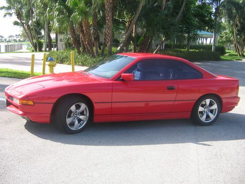 Beautiful 1991 bmw 850i base coupe 2-door 5.0l