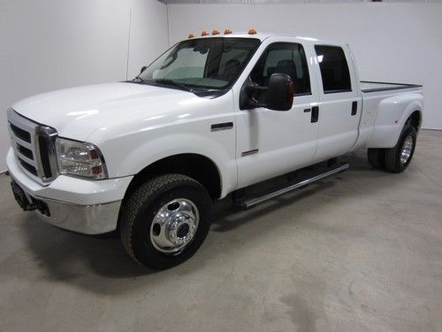 2005 ford f350 lariat turbo diesel crew dually  automatic 4x4 80 pics