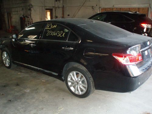 2011 lexus es 350 black on black salvage no reserve 21,000 miles