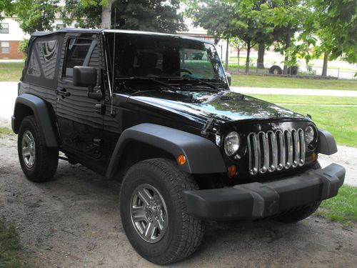 2008 jeep wrangler x sport utility 2-door 3.8l