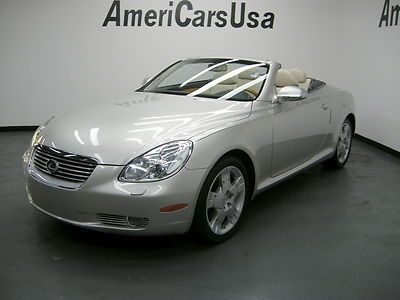 2005 sc 430 convertible carfax certified only 39k original miles mint condition
