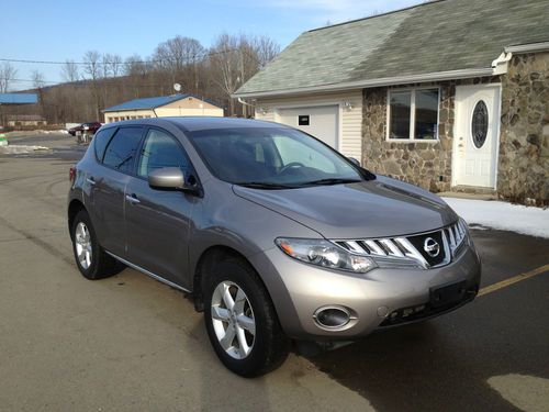 2010 nissan murano s a/t rebuildable repairable salvage 100% run drive low flood