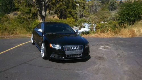 !! 2009 audi s5 prestige stasis package coupe 2-door 4.2l magma red interior !!
