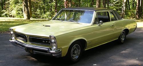 1965 pontiac gto survivor car with 66k miles yellow