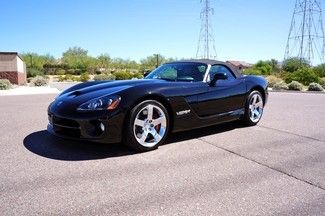 2006 black srt10 dodge viper supercharged low miles immaculate