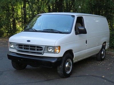 1999 ford e250 cargo van! 1-owner! free carfax! clean! ready for work! econoline