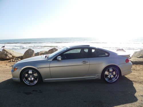 Beautiful 2005 bmw 645 ci with schnitzer performance package with sports option