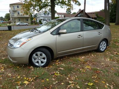 2007 toyota prius 1-owner navigation rear cam leather clean no reserve!!!