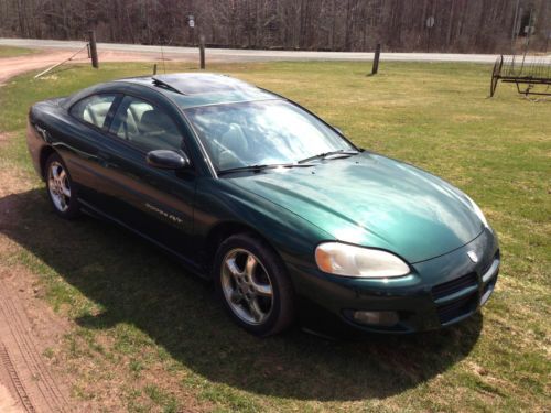 2001 dodge stratus rt 74248 miles leather moonroof automatic chrome rims