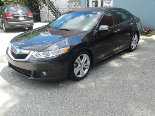 2010 acura tsx v6 technology  repaired salvage, rebuilt salvage title, repairab