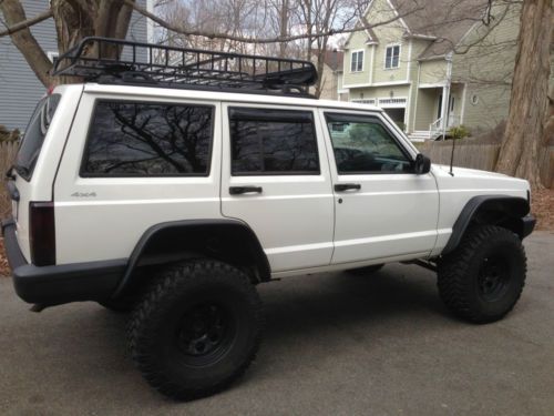 Lifted Jeep Cherokee >> Find used 2000 LIFTED JEEP CHEROKEE very good condition 4 door white in Needham, Massachusetts ... Lifted Jeep Cherokee >> Find used 2000 LIFTED JEEP CHEROKEE very good condition 4 door white in Needham, Massachusetts ...