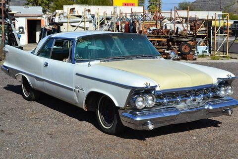 1959 chrysler imperial 2 ht factory a/c arizona since new no rust needs restored