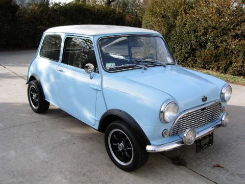 1959 austin mini - fully restored, highly correct, first year, classic lhd mini