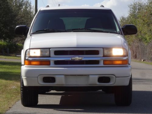 2003 chevrolet chevy blazer 4x4 ls low 74k miles florida beautiful reconditioned