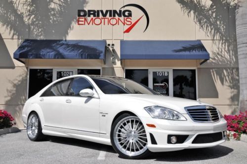 2009 mercedes s65 amg renntech! designo white! 670hp!!!