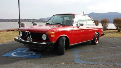 1976 bmw 2002 verona red excellent condition inside &amp; out!!!