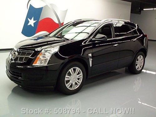 2011 cadillac srx lux pano sunroof htd leather only 40k texas direct auto