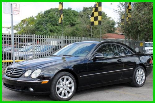 2002 no reserve mercedes benz cl500 clean title sunroof heated seats florida car