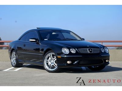 2006 mercedes benz cl55 amg black msrp $125k supercharged 76k loaded must see