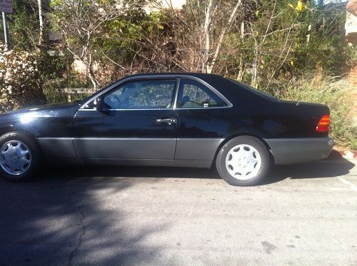Mercedes s500 black on black, automatic sunroof, only 112k miles