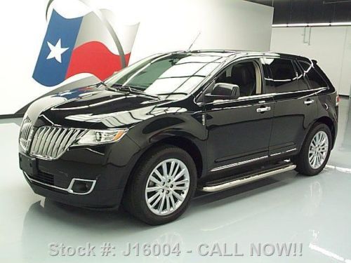 2011 lincoln mkx awd pano roof nav rear cam xenons 69k! texas direct auto