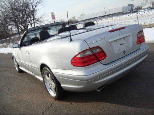 Clk430 convertible salvage rebuildable repairable wrecked project damaged fixer