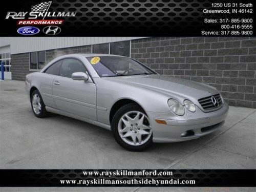 2002 mercedes-benz cl500 2dr cpe 5speed automatic rwd 02