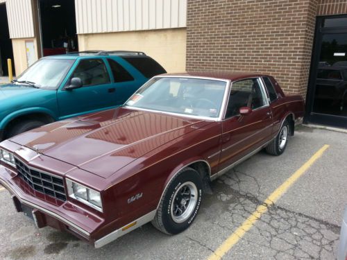 1981 chevrolet monte carlo base coupe 2-door 3.8l